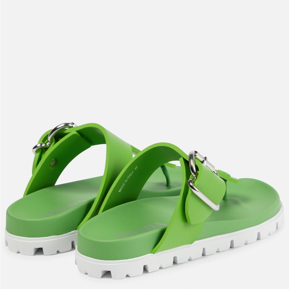 PRADA Rubber Thong Sandals - Picture 9 of 14